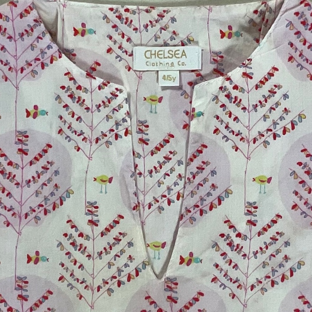 Chelsea Clothing Company Girls Kaftan/Cover-Up Size 4 - Picture 2 of 8